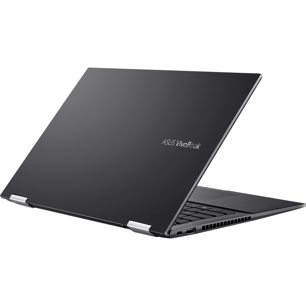 ASUS VIVOBOOK FLIP 14 TP470EA-EC004TS TOUCH LAPTOP (INDIE BLK) | 14" FHD  | i5-1135G7 | 8GB LPDDR4X | 512GB SSD | IRIS XE | WIN10 + ASUS STYLUS PEN & HOLDER + MS OFFICE HOME AND STUDENT 2019 + ASUS NEREUS BACKPACK - DataBlitz