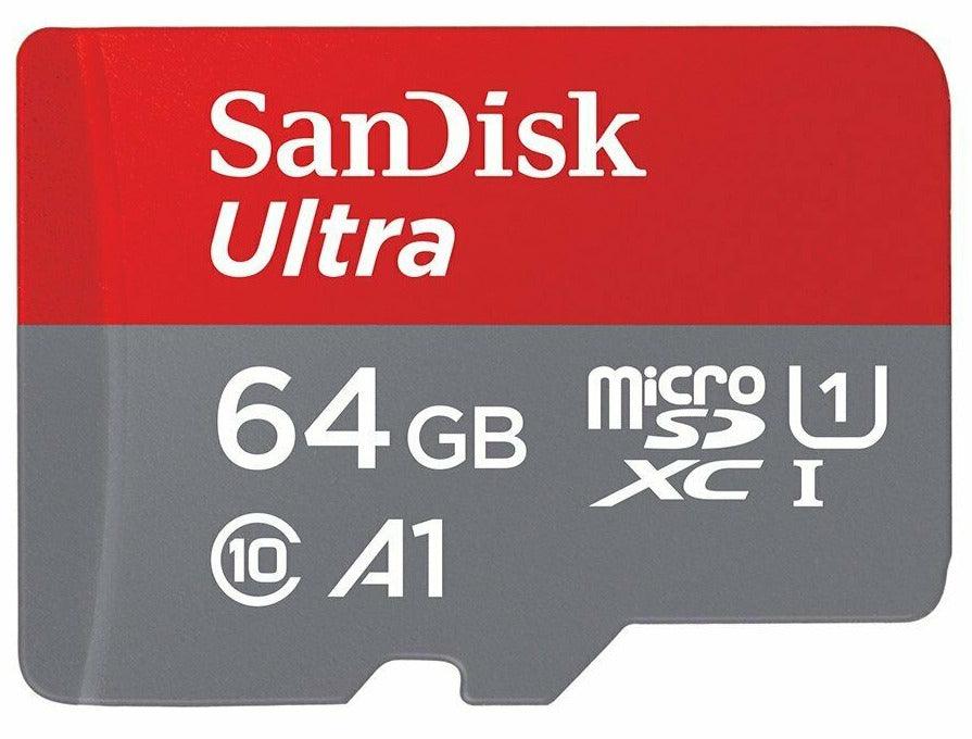 SANDISK ULTRA MICROSDXC UHS-1 CARD CLASS 10 A1 (120MB/S) 64GB - DataBlitz