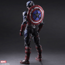 PLAY ARTS-KAI A/F MARVEL UNIVERSE VARIANT CAPTAIN AMERICA DESIGNED BY HITOSHI KONDO - DataBlitz