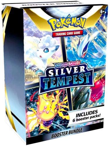 Pokemon Trading Card Game SS12 Sword & Shield Silver Tempest Booster Bundle (183-85154) - DataBlitz