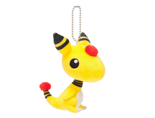 POKEMON MASCOT PETIT AMPHAROS PLUSH. - DataBlitz