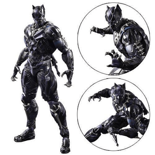 PLAY-ARTS A/F MARVEL UNIVERSE VARIANT BLACK PANTHER (DESIGNED BY HITOSHI KONDO) - DataBlitz