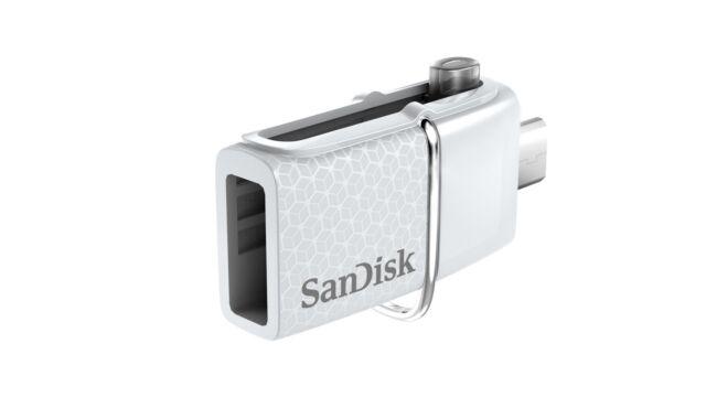 SANDISK ULTRA DUAL USB DRIVE 3.0 OTG 32GB (150MB/S) (WHITE) - DataBlitz