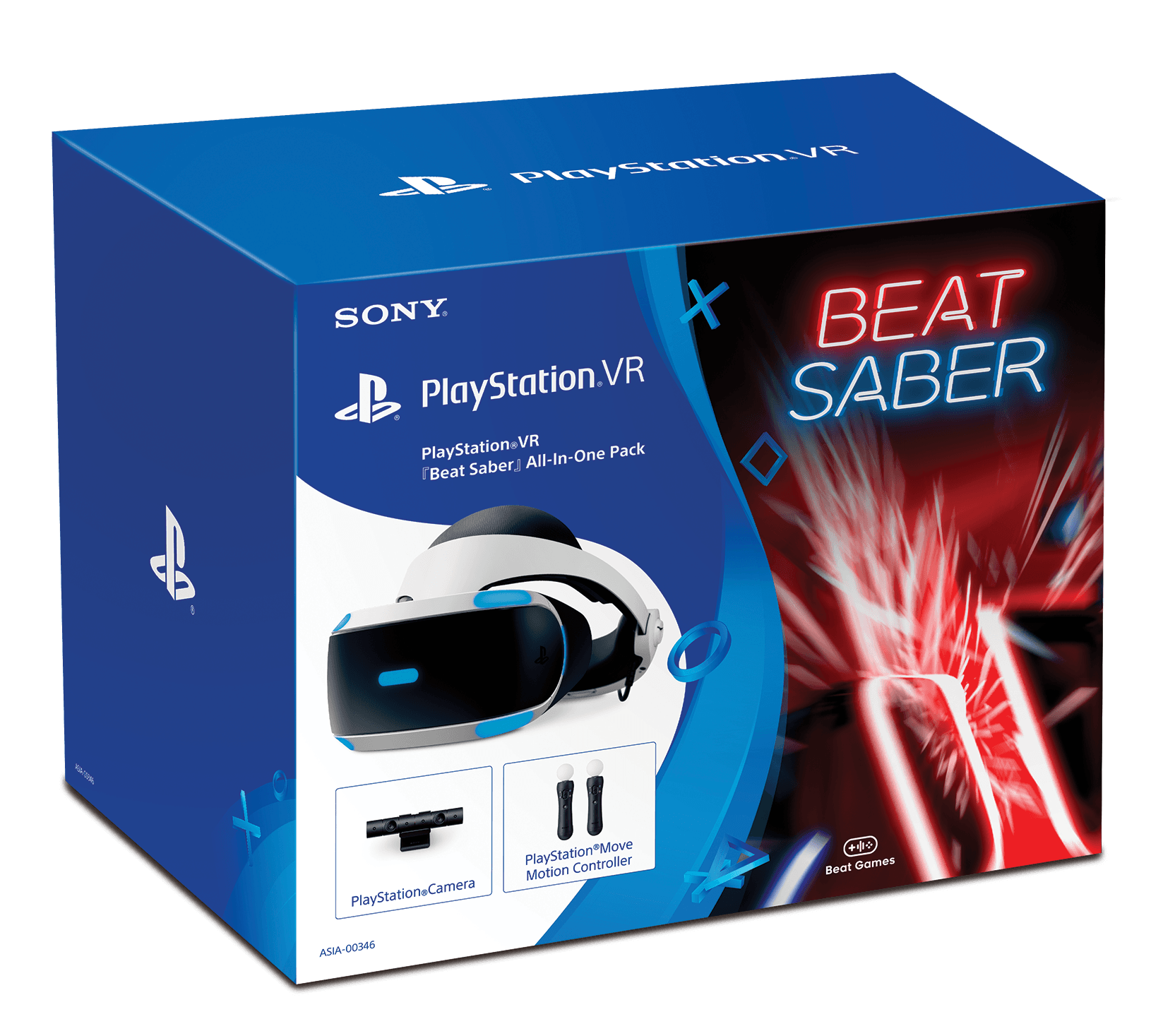 PS4 PLAYSTATION VR BEAT SABER ALL IN ONE PACK (CUH-ZVR2 HU) - DataBlitz