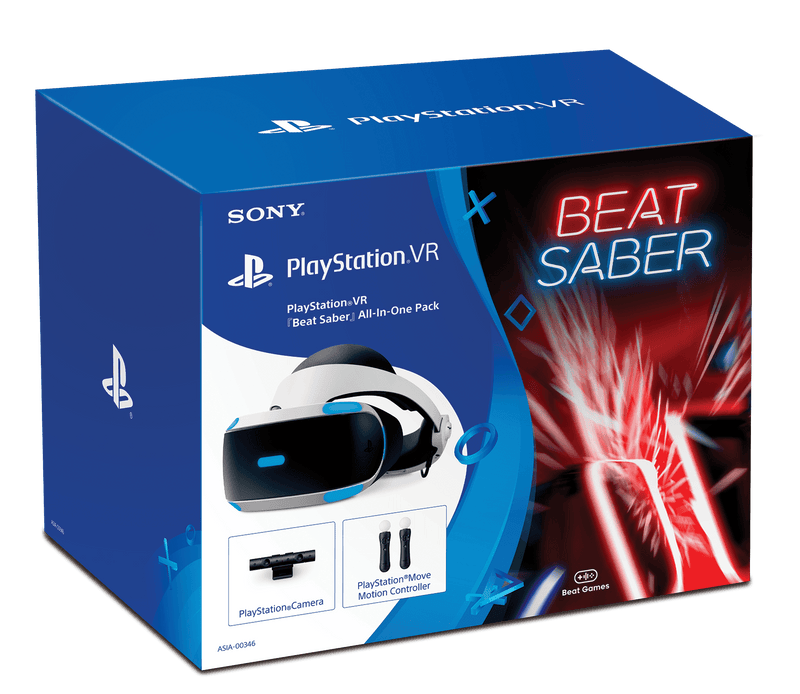 dans Diagnose Luftpost DATABLITZ ECOMMERCE | PS4 PLAYSTATION VR BEAT SABER ALL IN ONE PACK