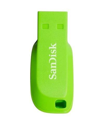 Sandisk Cruzer Blade USB 2.0 Flash Drive 32GB (Green) - DataBlitz