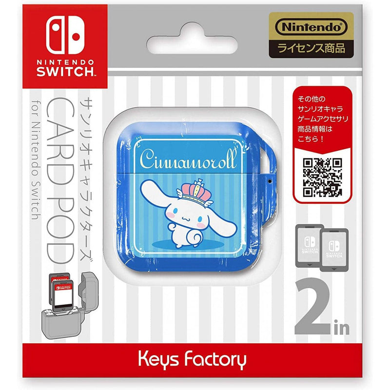 KEYS FACTORY NSW CARD POD CINNAMOROLL (2 CARDS) FOR NINTENDO SWITCH (CCP-004-3) - DataBlitz