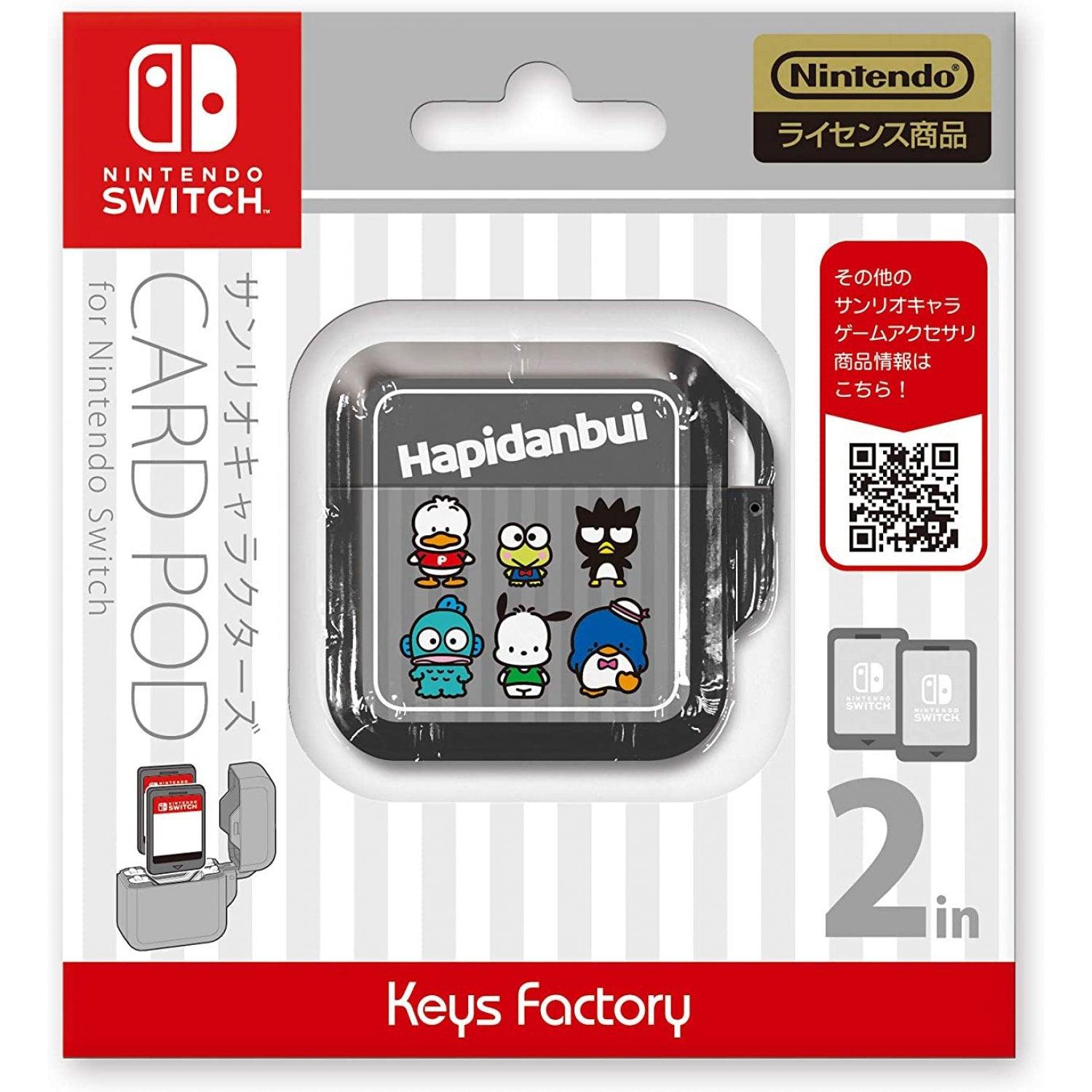 KEYS FACTORY NSW CARD POD HAPIDANBUI (2 CARDS) FOR NINTENDO SWITCH (CCP-004-4) - DataBlitz