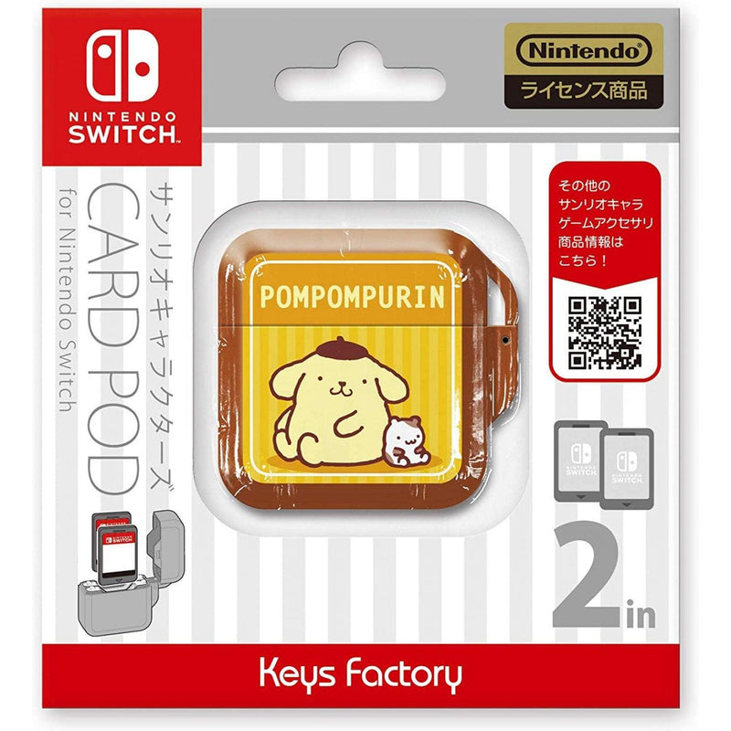 KEYS FACTORY NSW CARD POD POMPOMPURIN (2 CARDS) FOR NINTENDO SWITCH (CCP-004-2) - DataBlitz