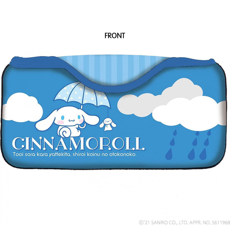 KEYS FACTORY NSW QUICK POUCH CINNAMOROLL FOR NINTENDO SWITCH (CQP-010-3) - DataBlitz