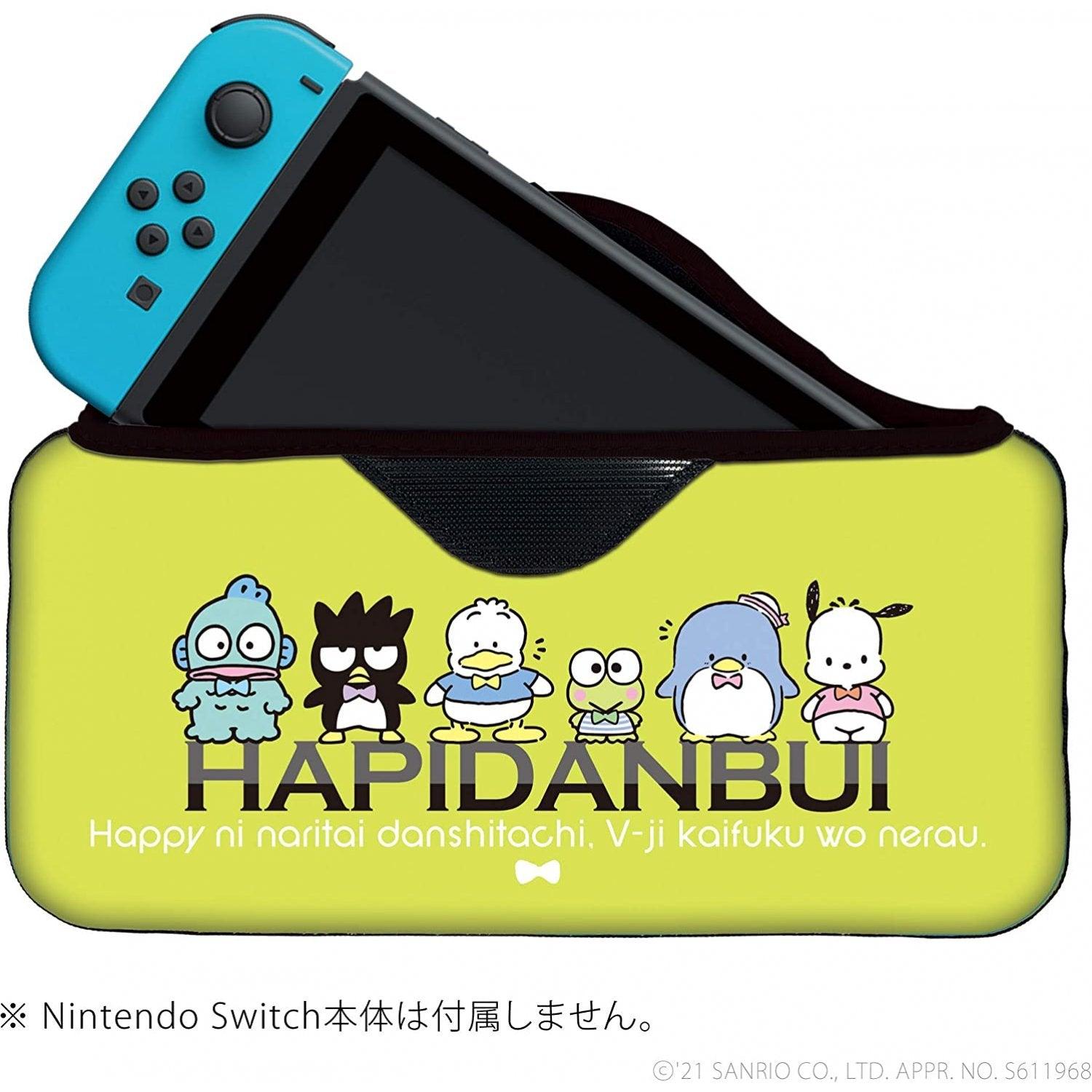KEYS FACTORY NSW QUICK POUCH HAPIDANBUI FOR NINTENDO SWITCH (CQP-010-4) - DataBlitz