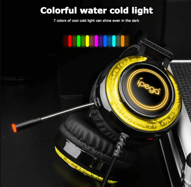 IPEGA GAMING HEADSET FOR PS5/P4 SERIES/X-ONE SERIES/N-SWITCH/N-SWITCH LITE/MOBILE/TABLETS/PC (PG-R015) - DataBlitz