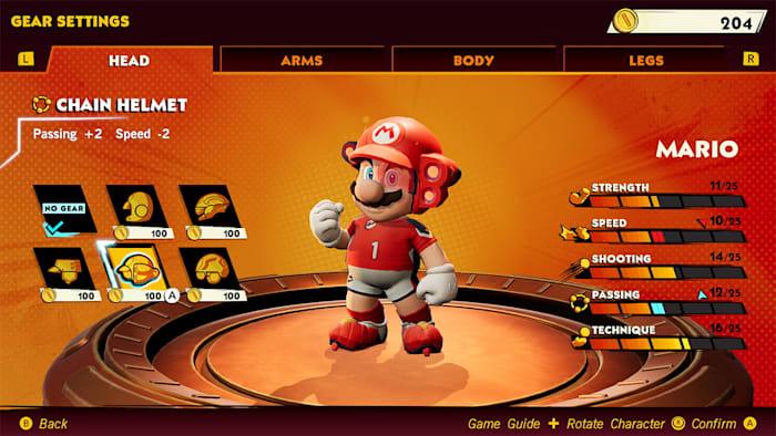 Nintendo Switch Mario Strikers Battle League