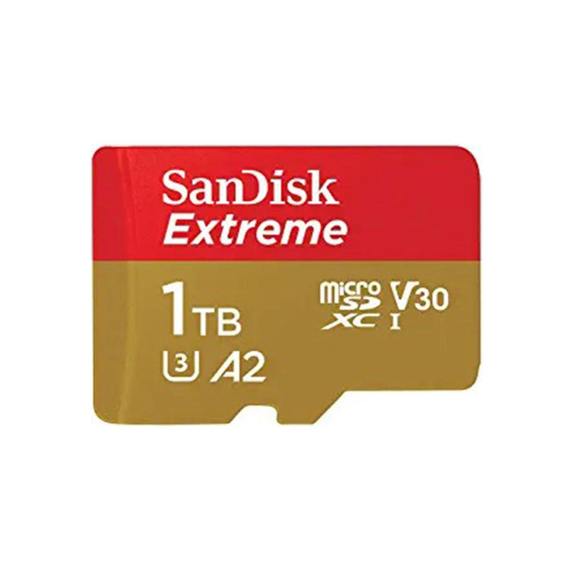 Sandisk Extreme 1TB UHS-1 160MB/S MICROSD Card (SDSQXA1-1T00-GN6MN) - DataBlitz