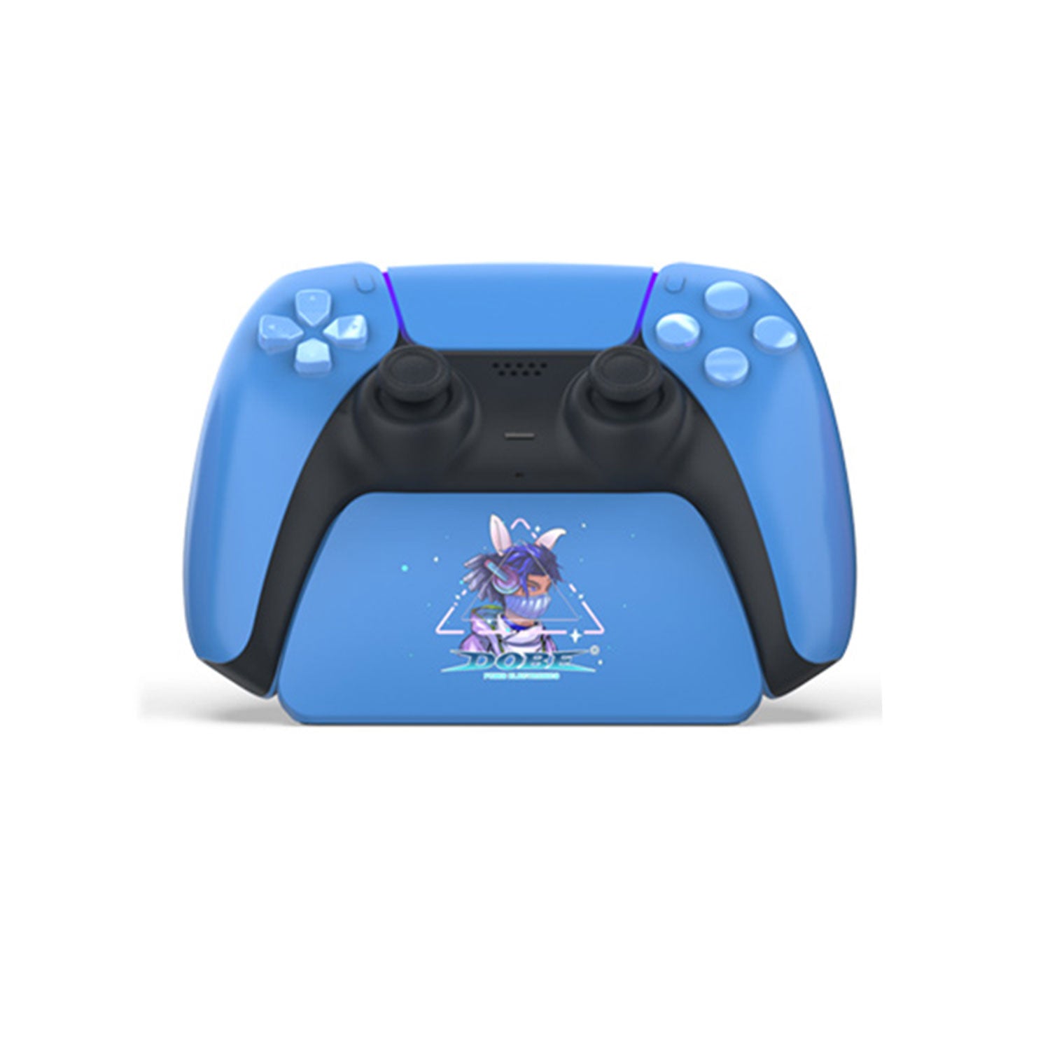 Dobe Display Stand For PS5 Dualsense Wireless Controller (Starlight Blue)