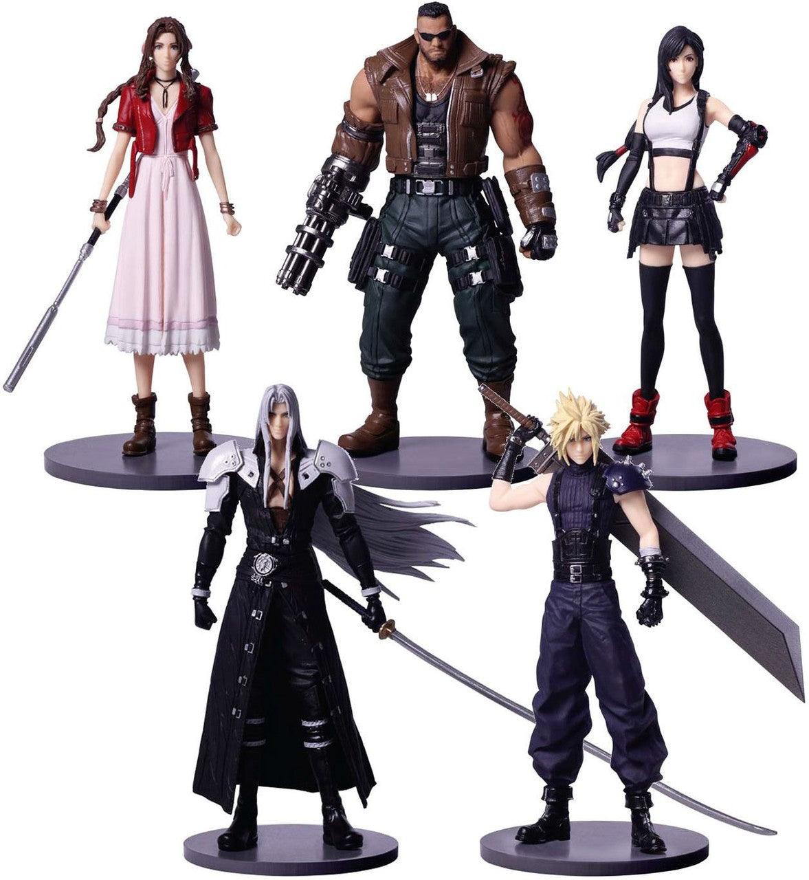 FINAL FANTASY VII REMAKE TRADING ARTS (SET OF 5 FIGURES) - DataBlitz