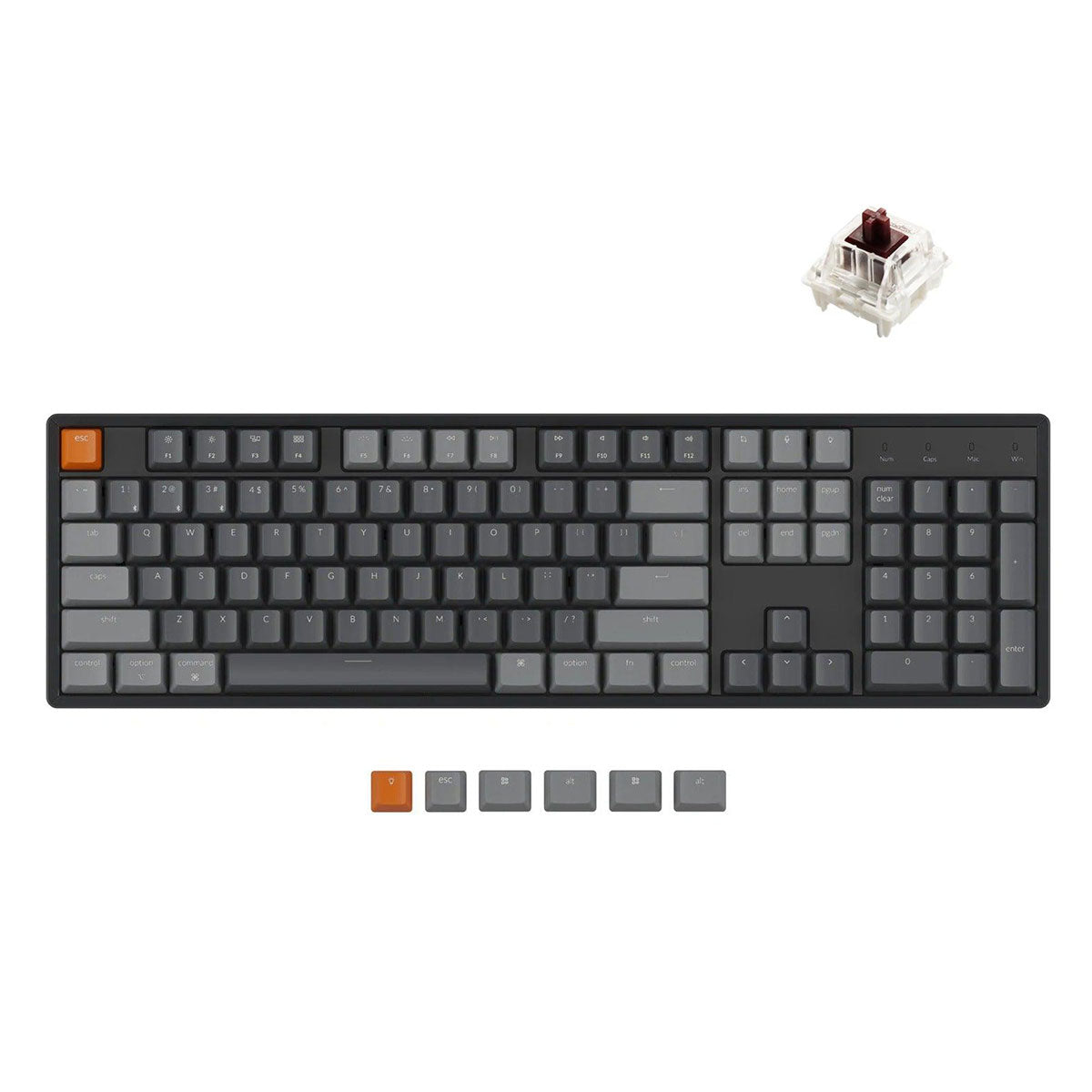 Keychron K10 Full Size RGB Backlight Aluminum Hot-Swappable