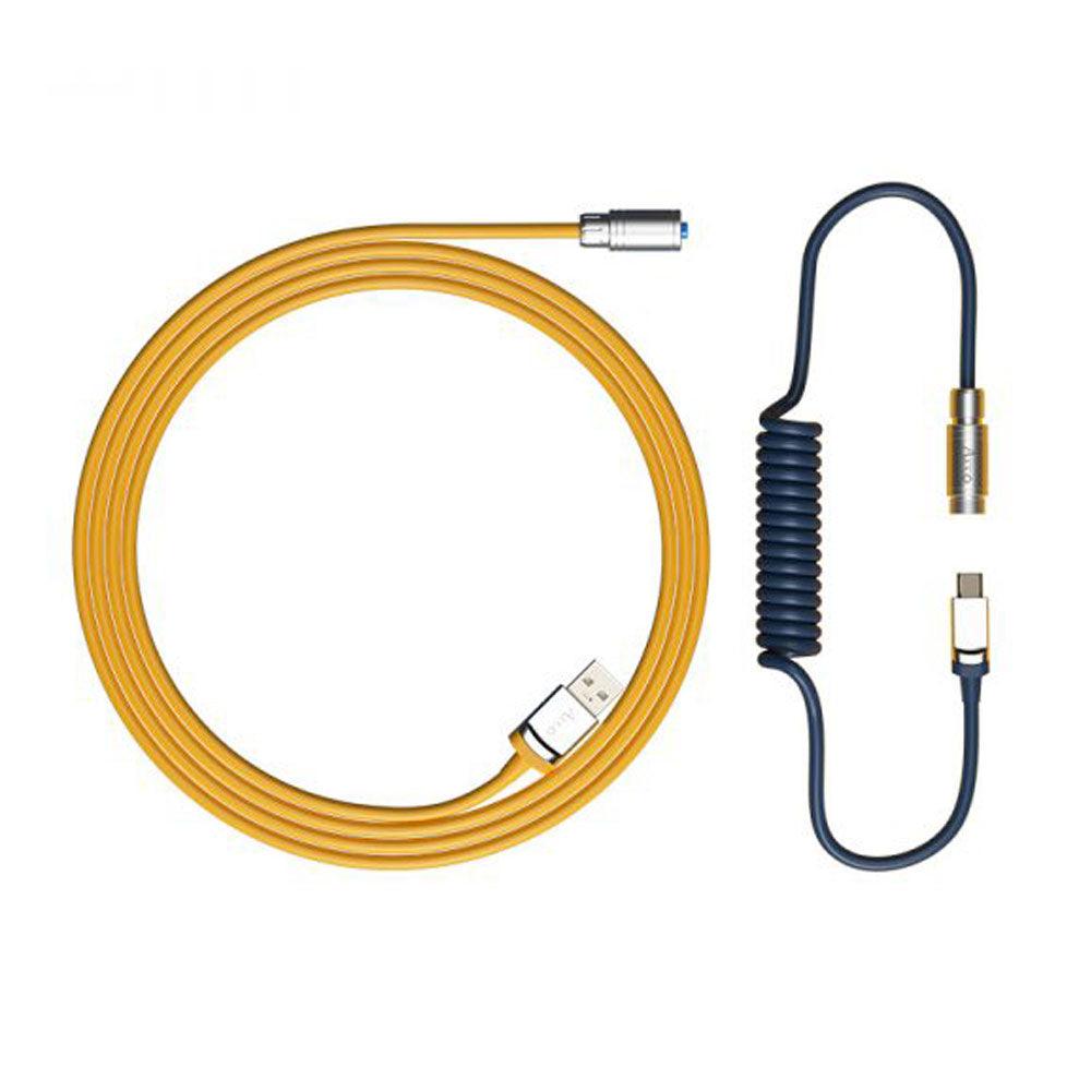 AKKO COILED AVIATOR CABLE V2 (MACAW) - DataBlitz