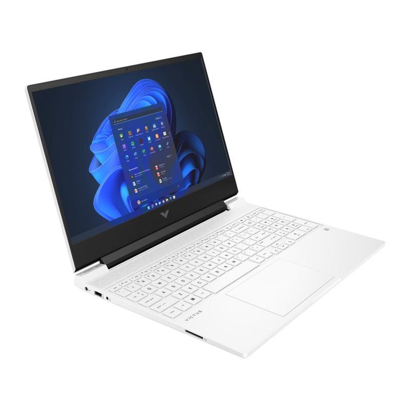 HP Victus 15-FB0091AX IPS Gaming Laptop (Ceramic White) | 15.6" FHD | Ryzen™ 7 5800H | 16 GB DDR4 | 512 GB SSD | RX 6500M | Windows 11 | MS Office Home & Student 2021 | HP Prelude 15.6" Topload Bag - DataBlitz