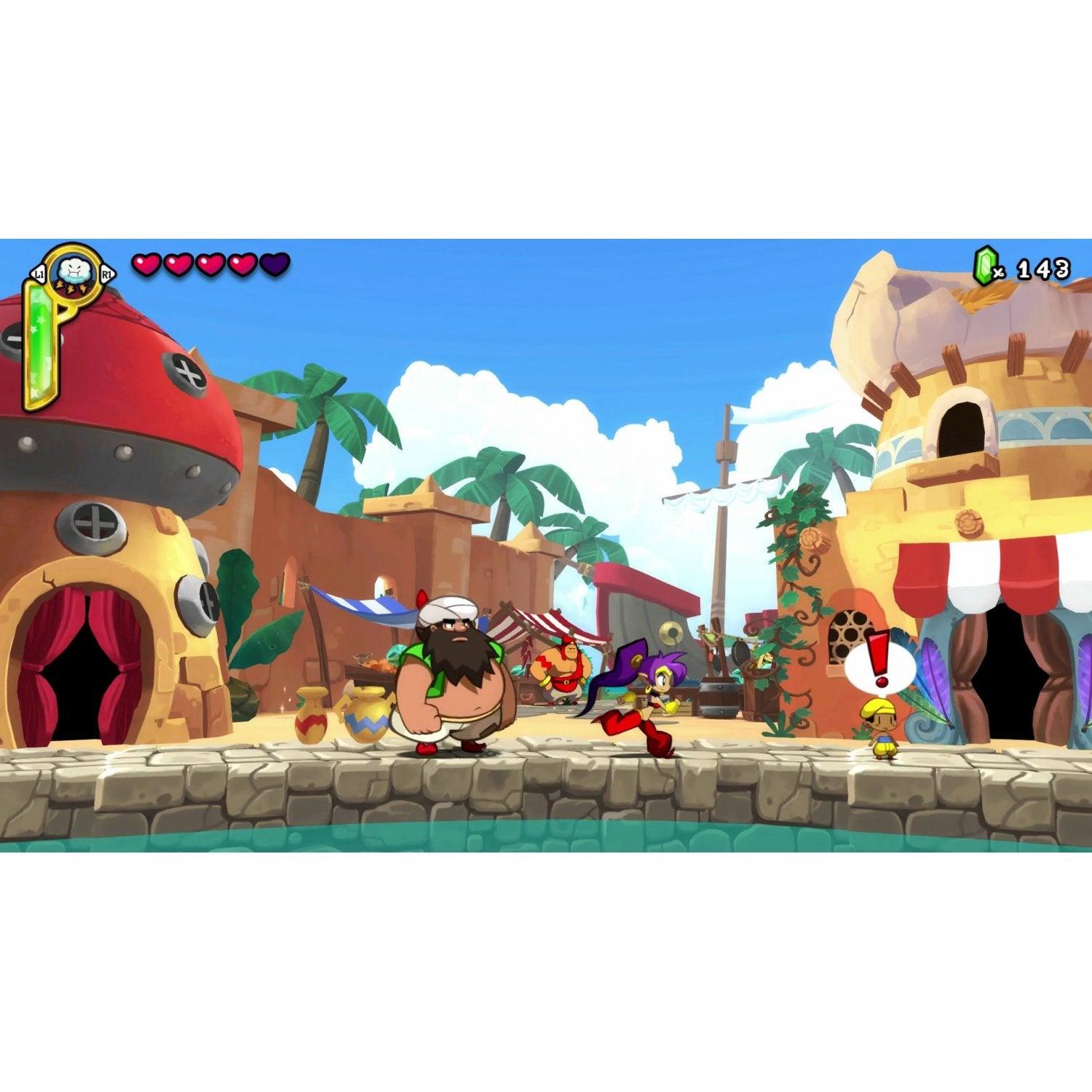 PS4 SHANTAE HALF-GENIE HERO RISKY BEATS EDITION (INCLUDES SOUNDTRACK CD) ALL - DataBlitz