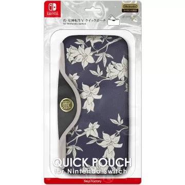 KEYS FACTORY NSW SHIN MEGAMI TENSEI V QUICK POUCH FOR NINTENDO SWITCH (CQP-012-1) - DataBlitz