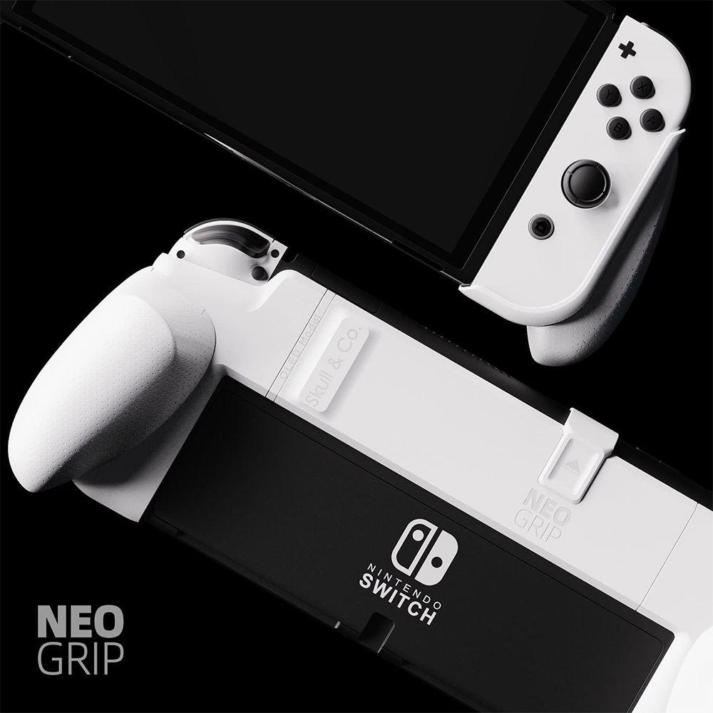 SKULL & CO NSW NEOGRIP N-SWITCH OLED WHITE (NSNG-WT) - DataBlitz