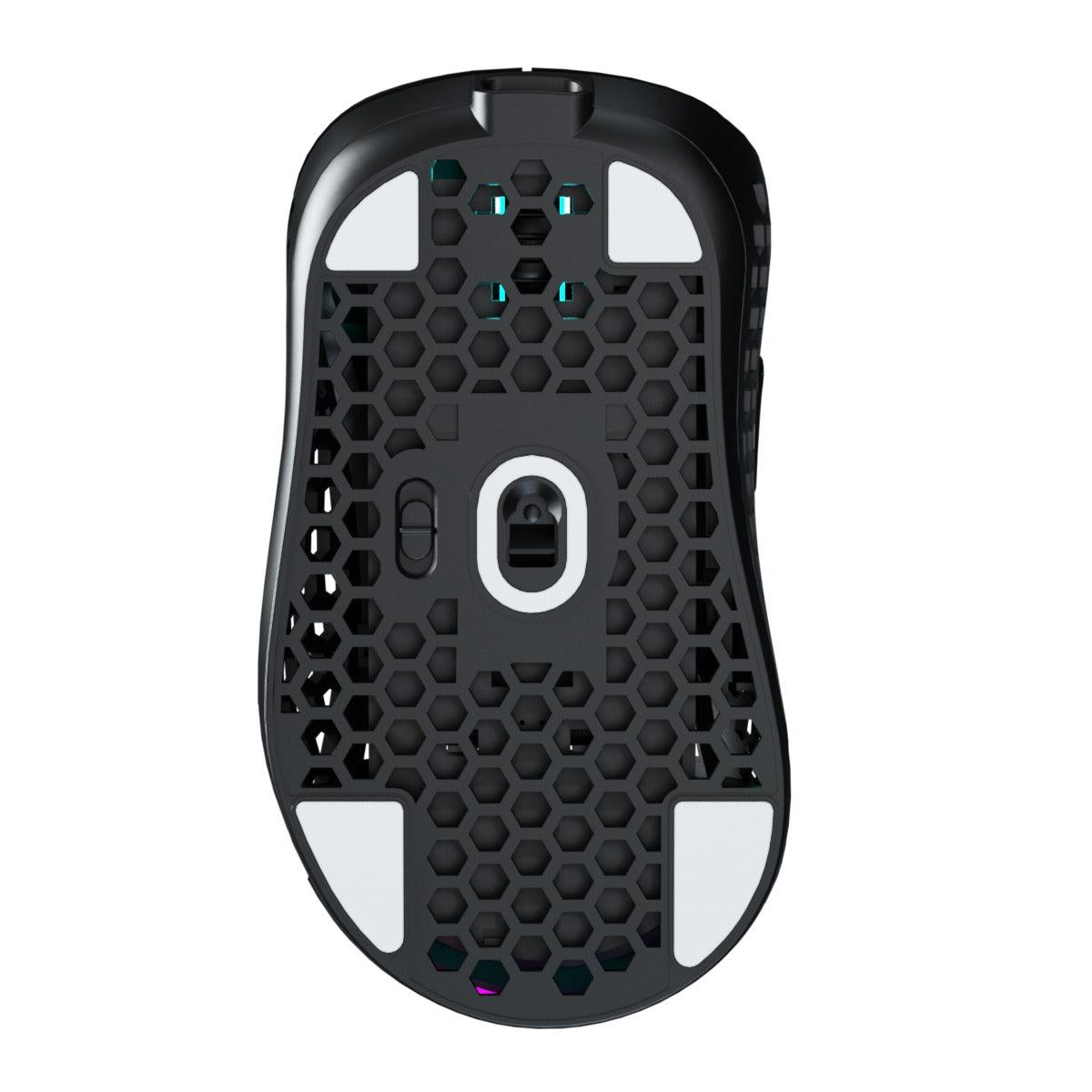 PWNAGE Ultra Custom Ergo Gen 2 Wireless RGB Gaming Mouse Honeycomb Sides (Black) (UC-MC2) - DataBlitz