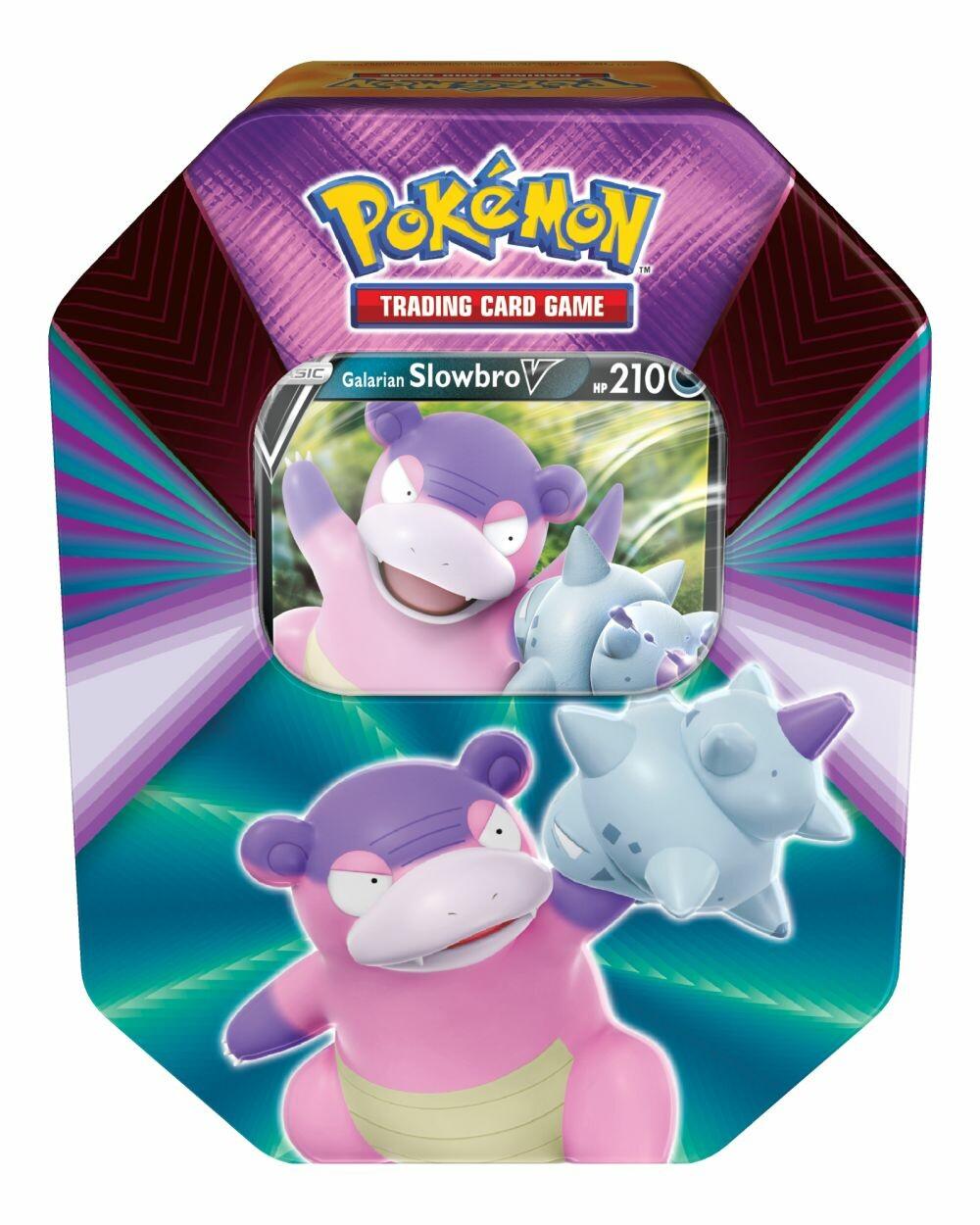 POKEMON TRADING CARD GAME SPRING V FORCES TIN (GALARIAN SLOWBRO V) - DataBlitz