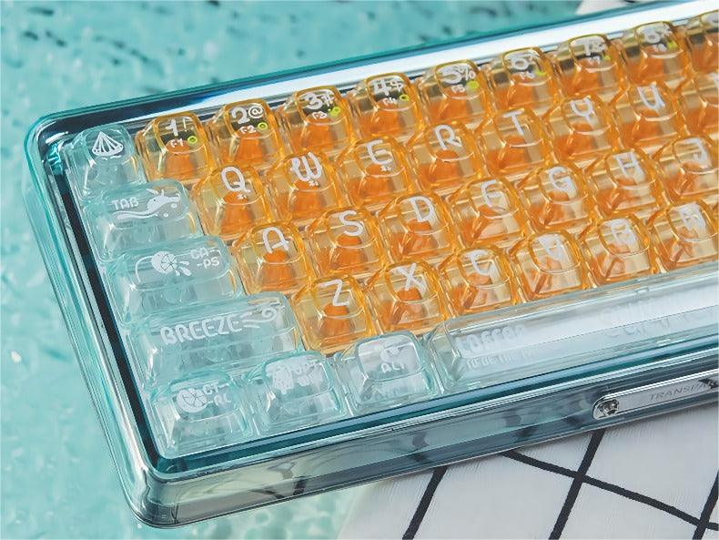 Lofree 1% Fresnel Dual-Mode Mechanical Keyboard (Orange) - DataBlitz
