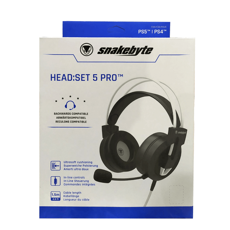 Snakebyte PS5 Headset 5 Pro For PS5