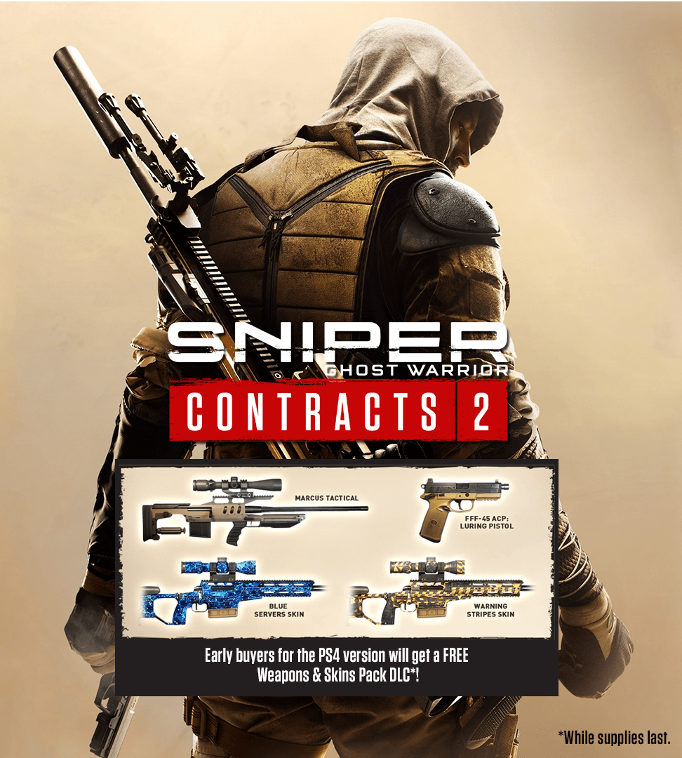 PS4 SNIPER GHOST WARRIOR CONTRACTS 2 REG.2 - DataBlitz