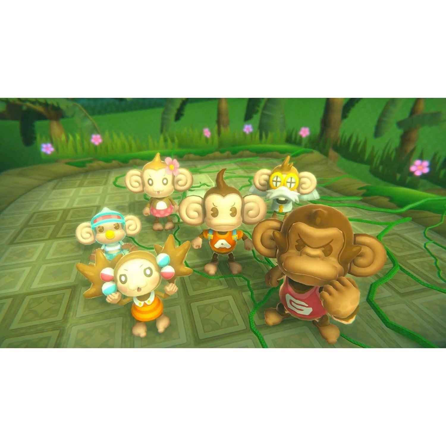 NINTENDO SWITCH SUPER MONKEY BALL BANANA BLITZ HD + SONIC FORCES DOUBLE PACK