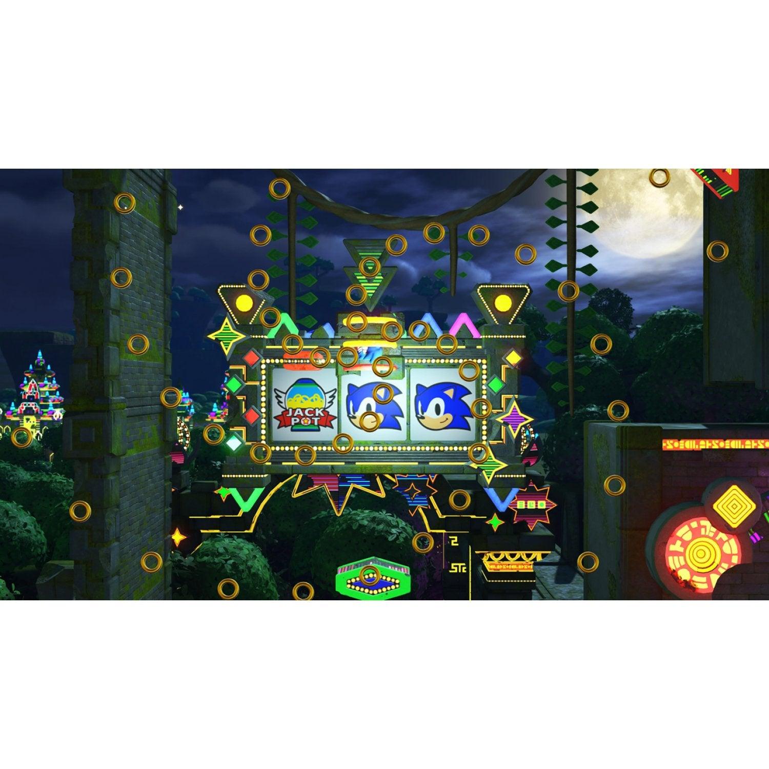 NINTENDO SWITCH SUPER MONKEY BALL BANANA BLITZ HD + SONIC FORCES DOUBLE PACK