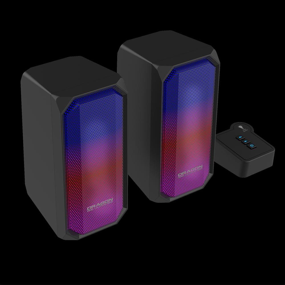 DRAGONWAR ORPHEUS FULL RGB GAMING SPEAKER (SP-030G-BLACK) - DataBlitz