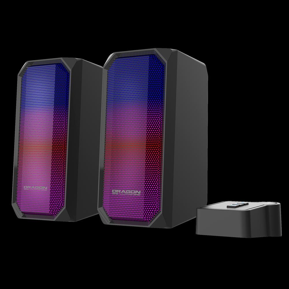 DRAGONWAR ORPHEUS FULL RGB GAMING SPEAKER (SP-030G-BLACK) - DataBlitz