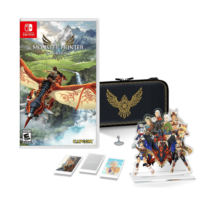 Nintendo Switch Monster Hunter Stories 2: Wings Of Ruin E-Capcom Special Set