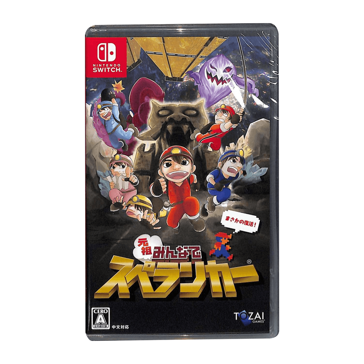 Nintendo Switch Everyone Spelunker Limited Edition