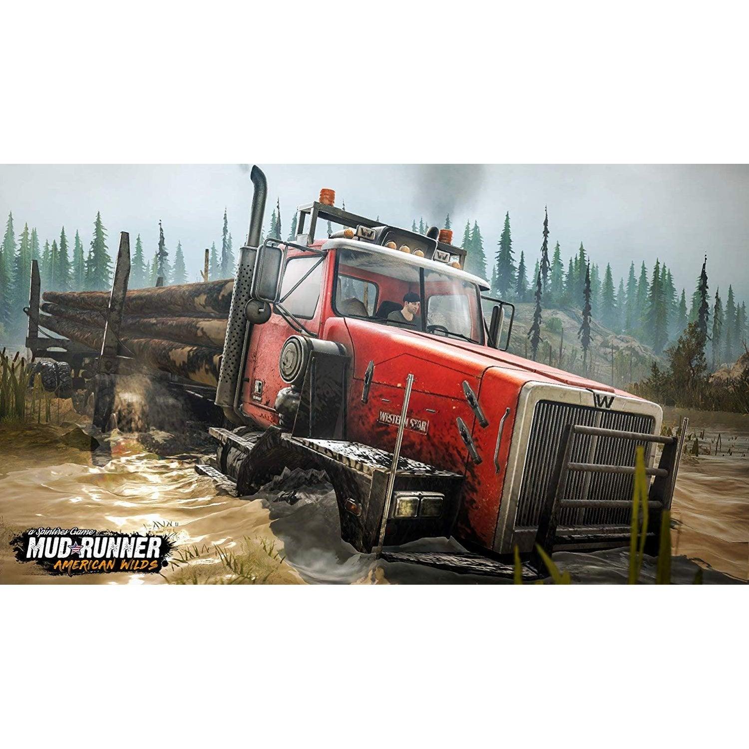 PS4 MUD RUNNER AMERICAN WILDS A SPINTIRES GAME ALL - DataBlitz