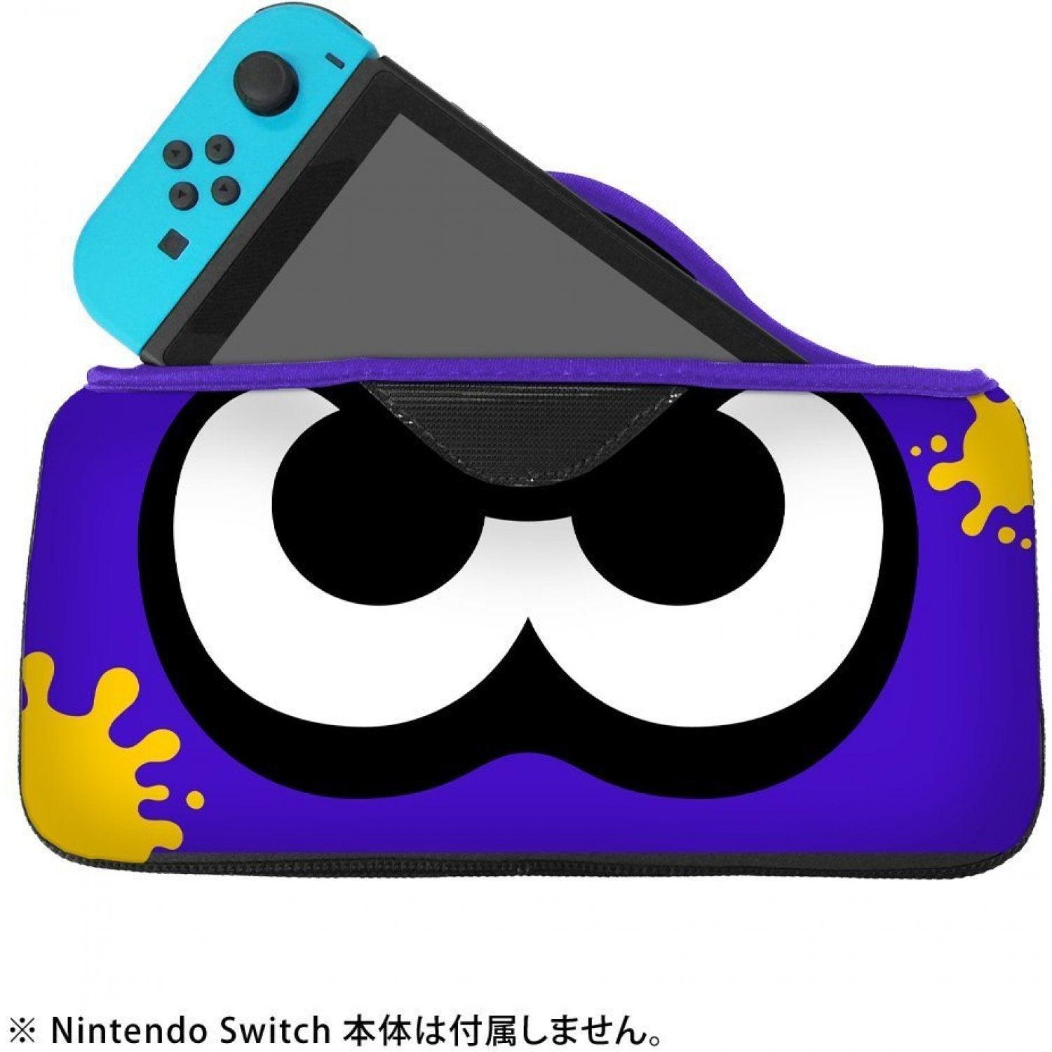 QUICK POUCH NSW COLLECTION SPLATOON 2 (NEON BLUE SQUID) JPN - DataBlitz
