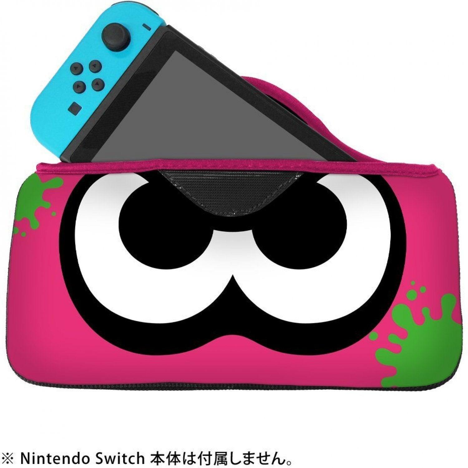 QUICK POUCH NSW COLLECTION SPLATOON 2 (NEON PINK SQUID) JPN - DataBlitz