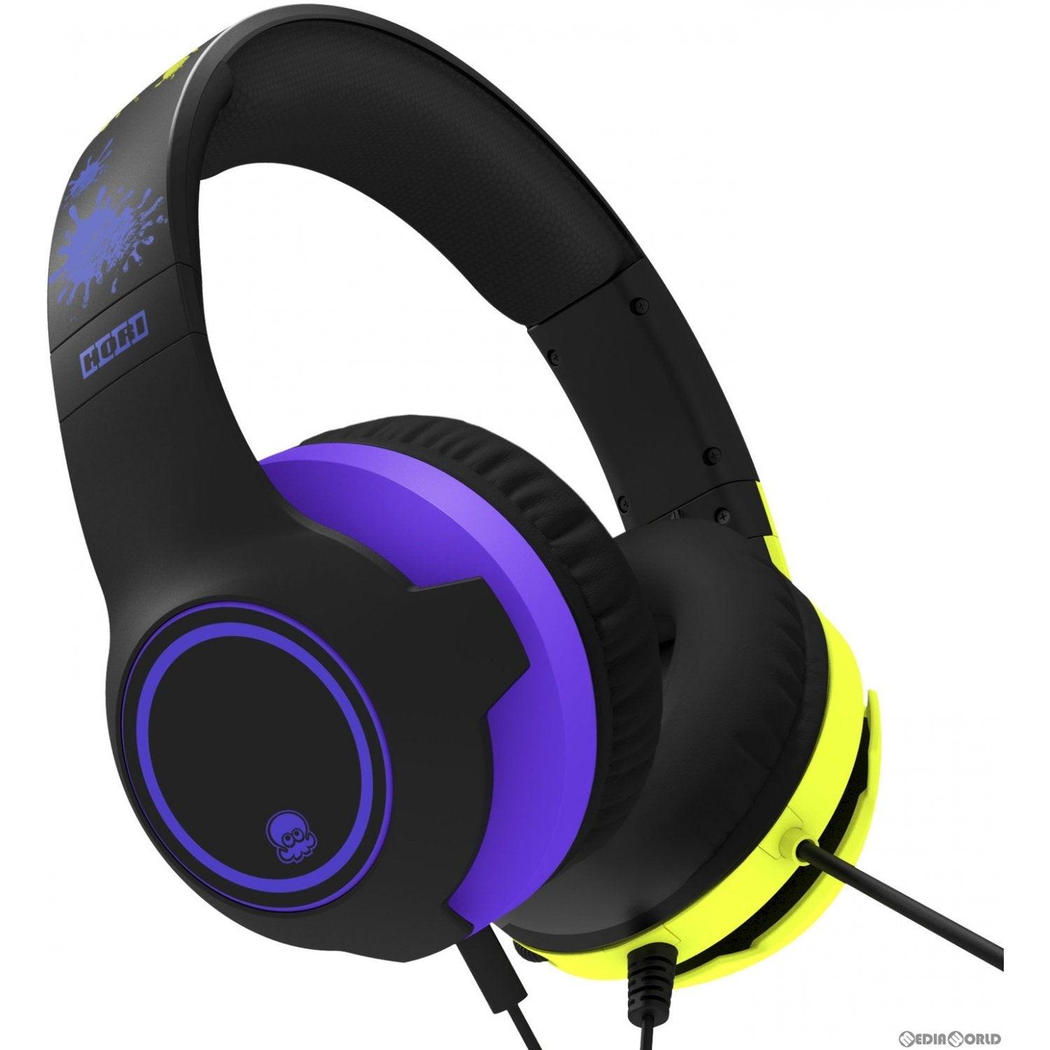 NSW Hori Gaming Headset Standard Splatoon 3 For Nintendo Switch (NSW-406) - DataBlitz