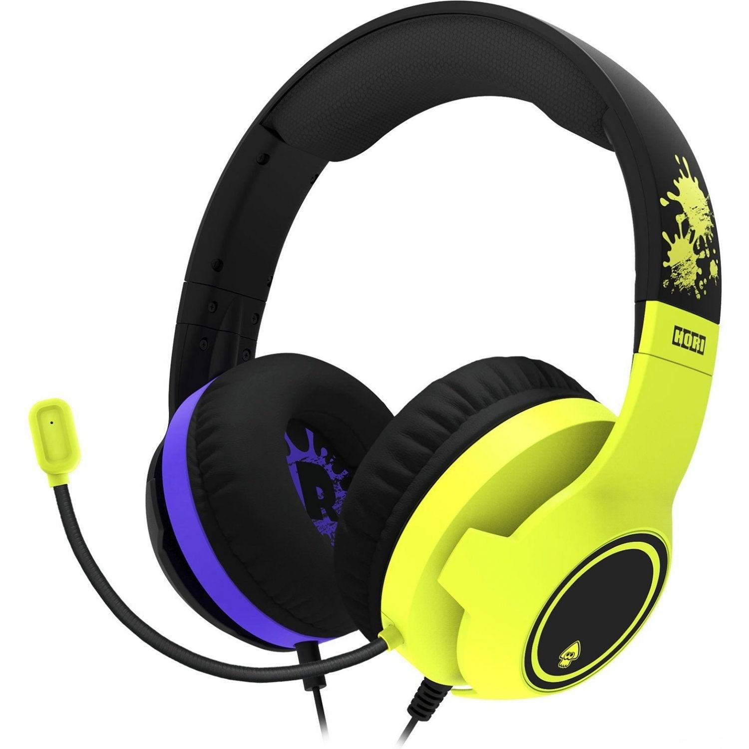NSW Hori Gaming Headset Standard Splatoon 3 For Nintendo Switch (NSW-406) - DataBlitz