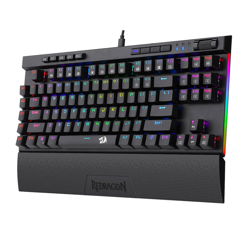 REDRAGON MAGIC-WAND MECHANICAL GAMING KEYBOARD (K587RGB) (DUST-PROOF BLUE SWITCH) - DataBlitz