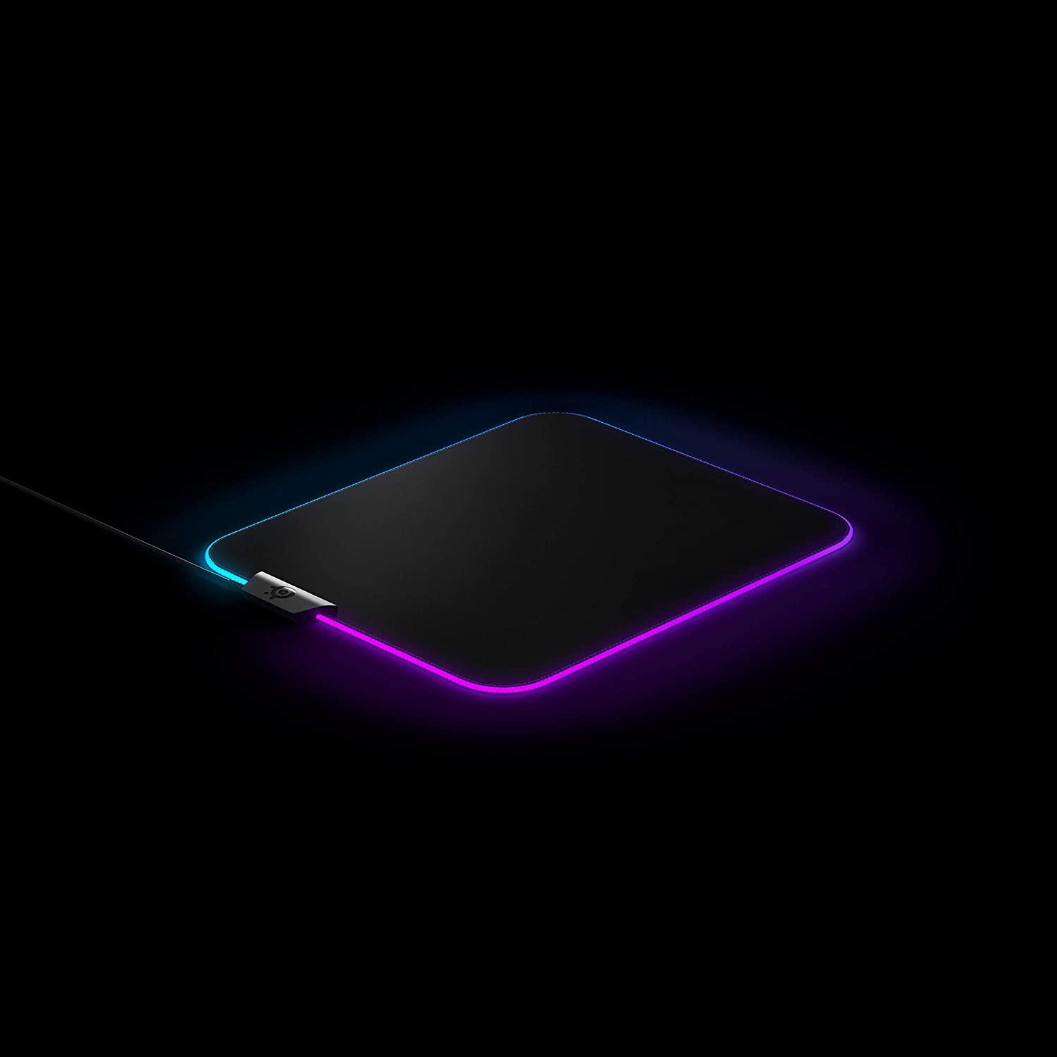 STEELSERIES QCK PRISM CLOTH RGB GAMING MOUSEPAD (M) (PN63825) - DataBlitz