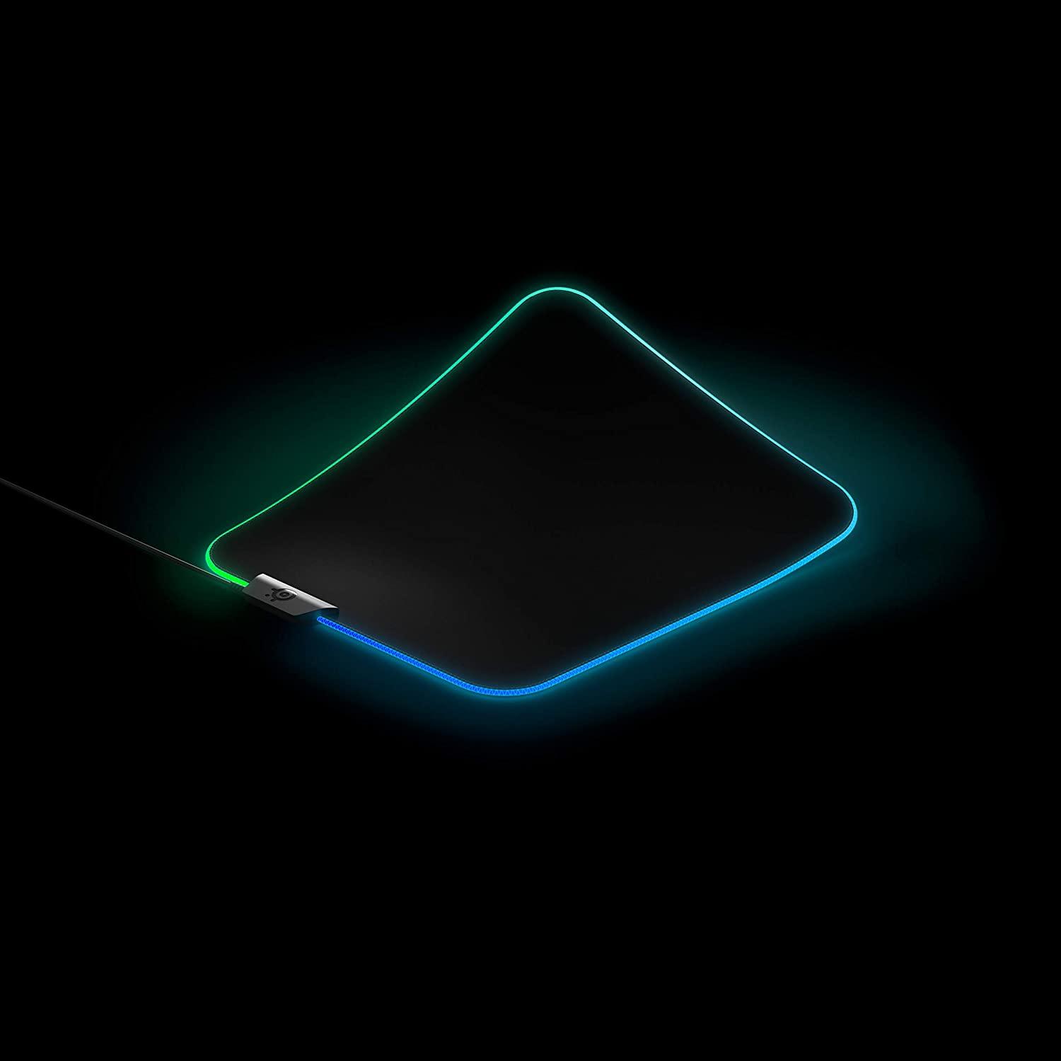 STEELSERIES QCK PRISM CLOTH RGB GAMING MOUSEPAD (M) (PN63825) - DataBlitz