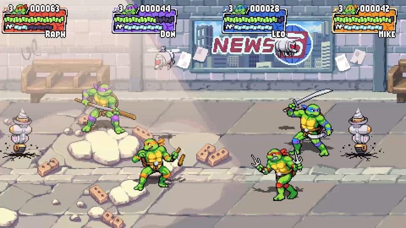 NSW Teenage Mutant Ninja Turtles Shredders Revenge (Asian) - DataBlitz