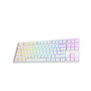 Akko 5087S Shine-Through RGB Hot-Swappable Mechanical Keyboard White(Akko CS Jelly Pink) - DataBlitz