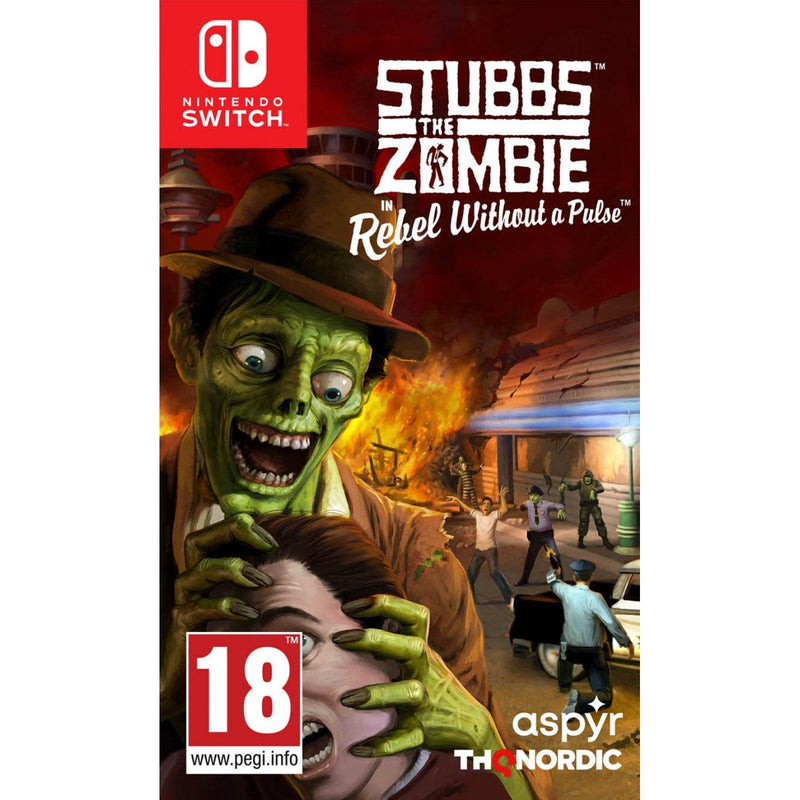 NINTENDO SWITCH STUBBS THE ZOMBIE IN REBEL WITHOUT A PULSE