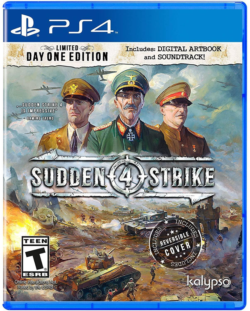 PS4 SUDDEN 4 STRIKE LIMITED DAY ONE ED. (INCLUDES DIGITAL ARTBOOK & SOUNDTRACK) ALL - DataBlitz