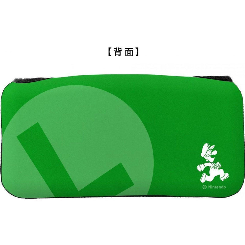 NSW Quick Pouch Collection Super Mario (Luigi) JPN - DataBlitz